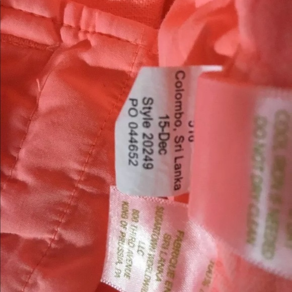 Lilly Pulitzer the Calla shorts peachy pink size 0 - Picture 8 of 8